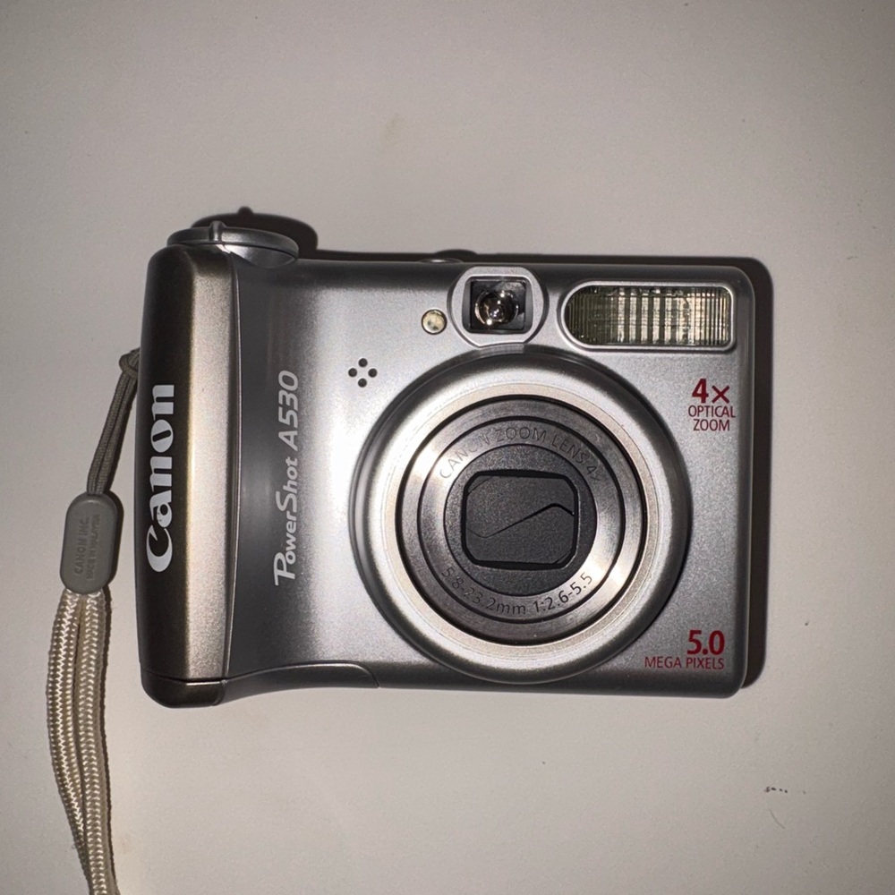 Canon PowerShot A530 Digital Camera | 5.0MP | Tested & Working